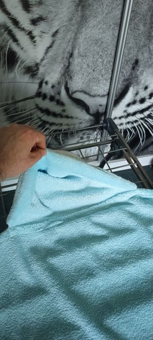 Kocyk z kapturkiem 75x100
