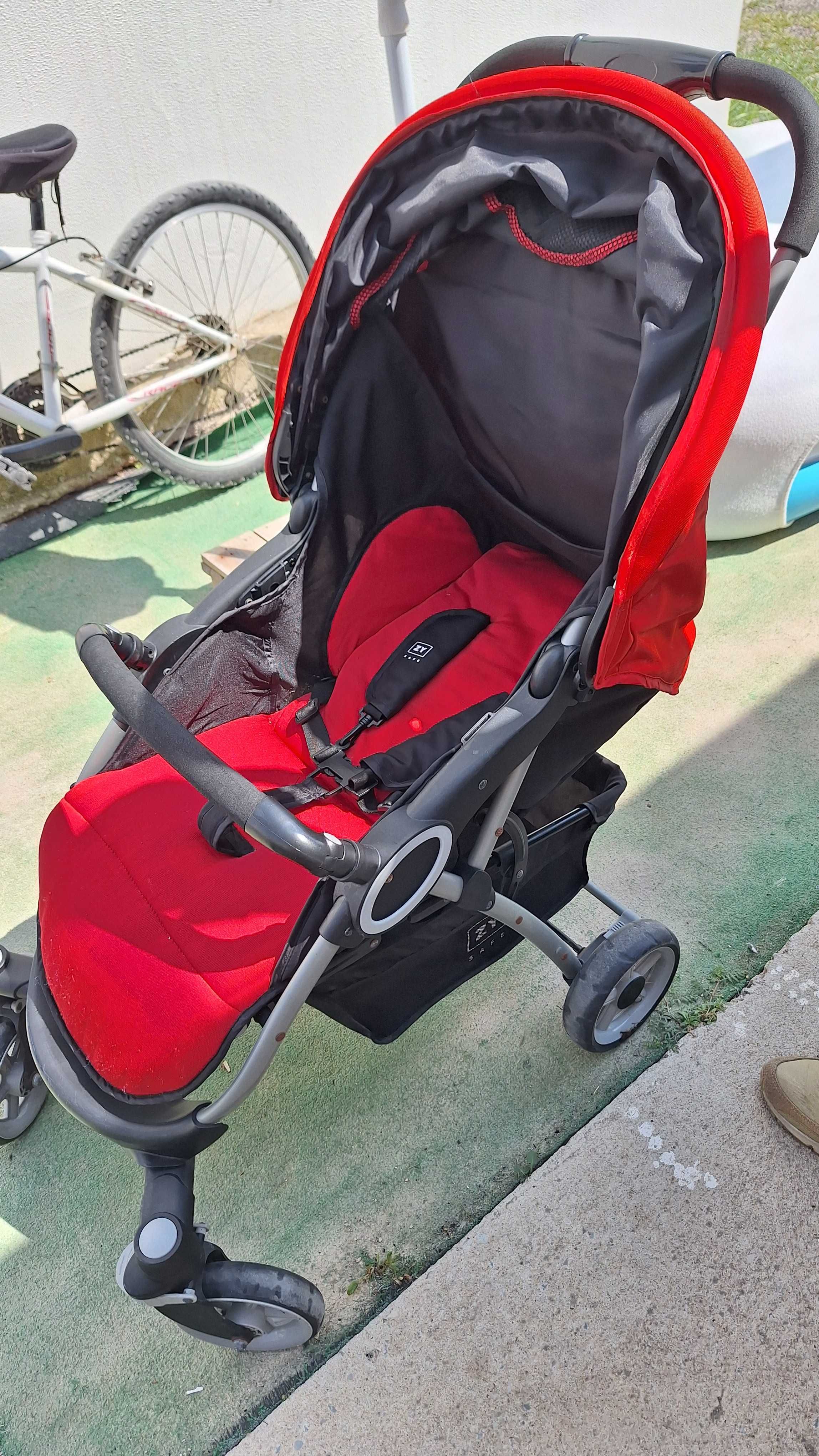 Vende se carrinho com ovo marca zippy oferta de colete