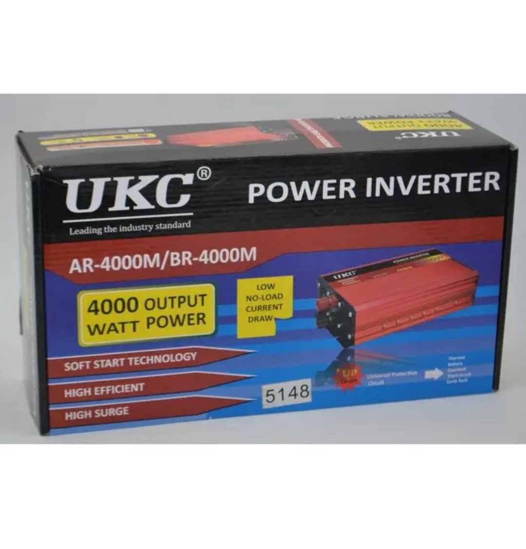 Інвертор Инвертор 12 24V UKC
Перетворювач Преобозователь 12 24 v 4000W