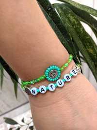 Pulseiras de miçangas personalizadas!