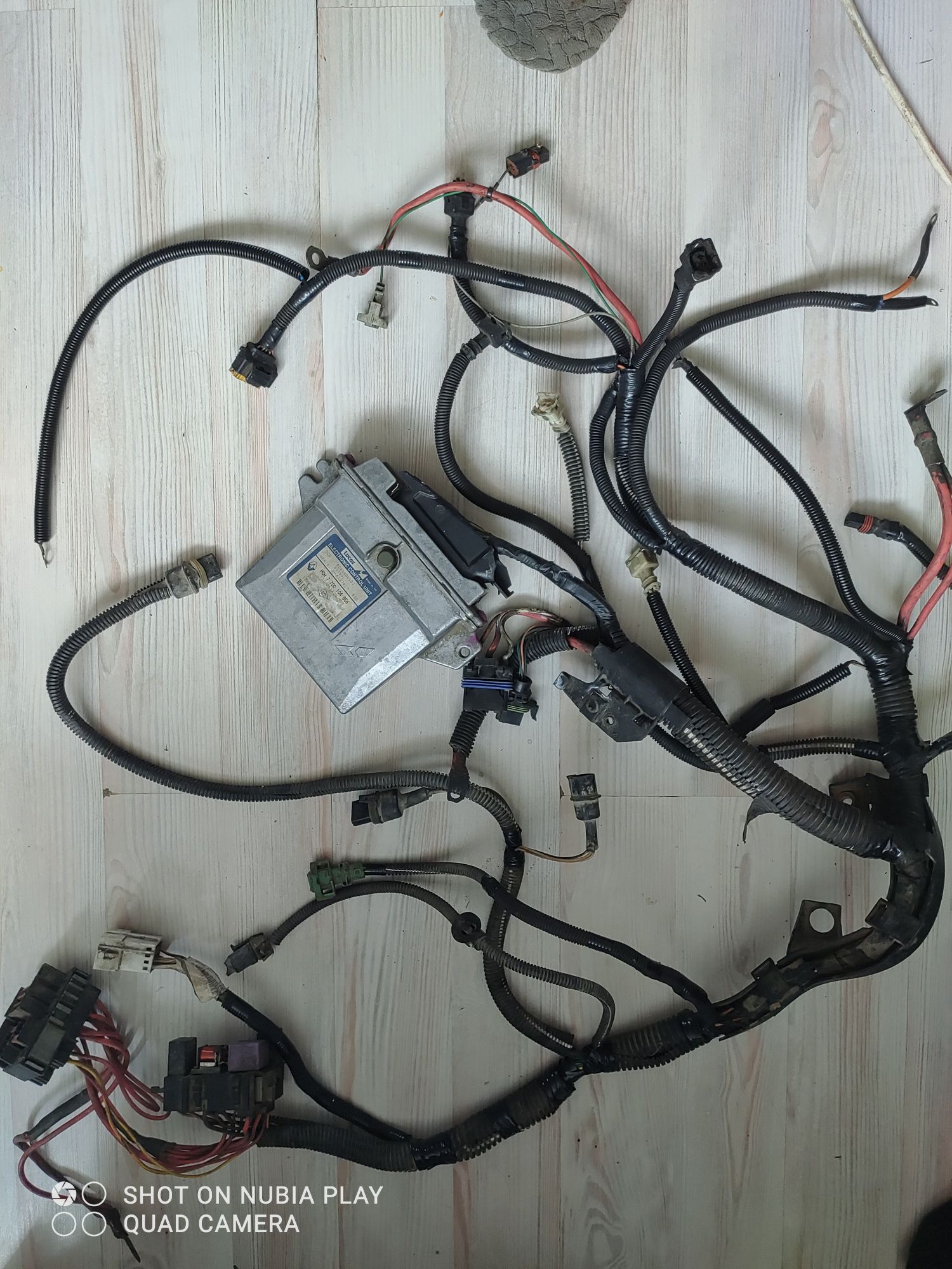 Проводка двигуна Рено кенго 1.9TDI