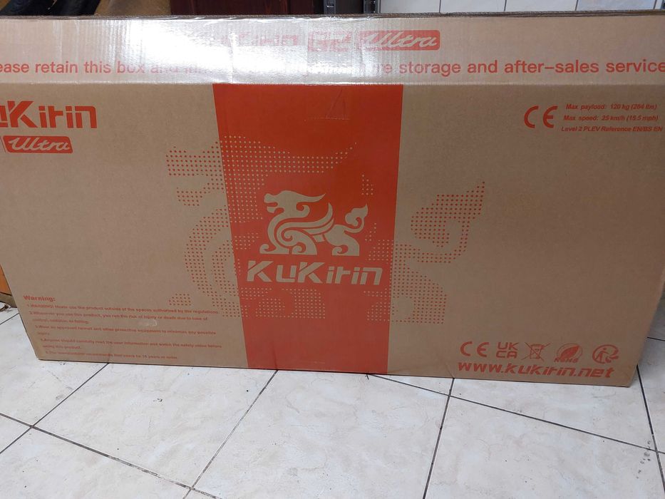 Hulajnoga elektryczna KuKirin G2 Ultra silnik 800 W*2 dostępny od ręki