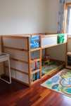 Cama infantil criança Ikea tipo beliche