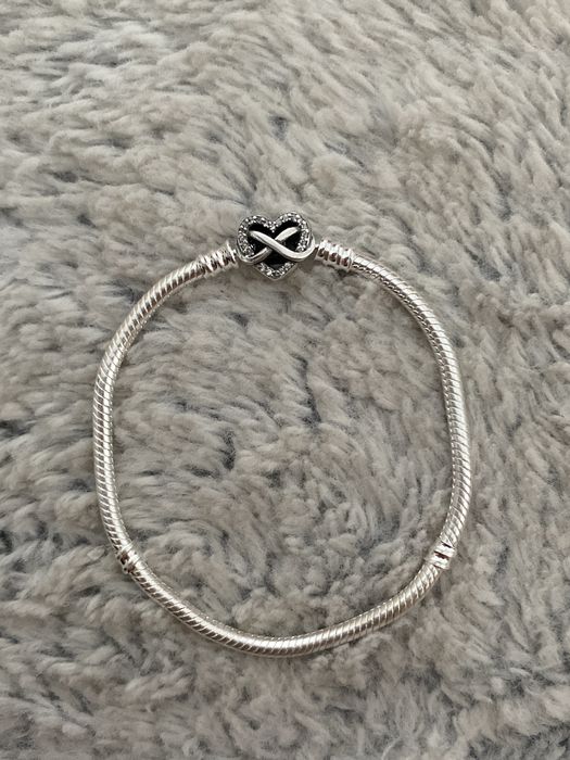 Bransoletka modułowa srebrna