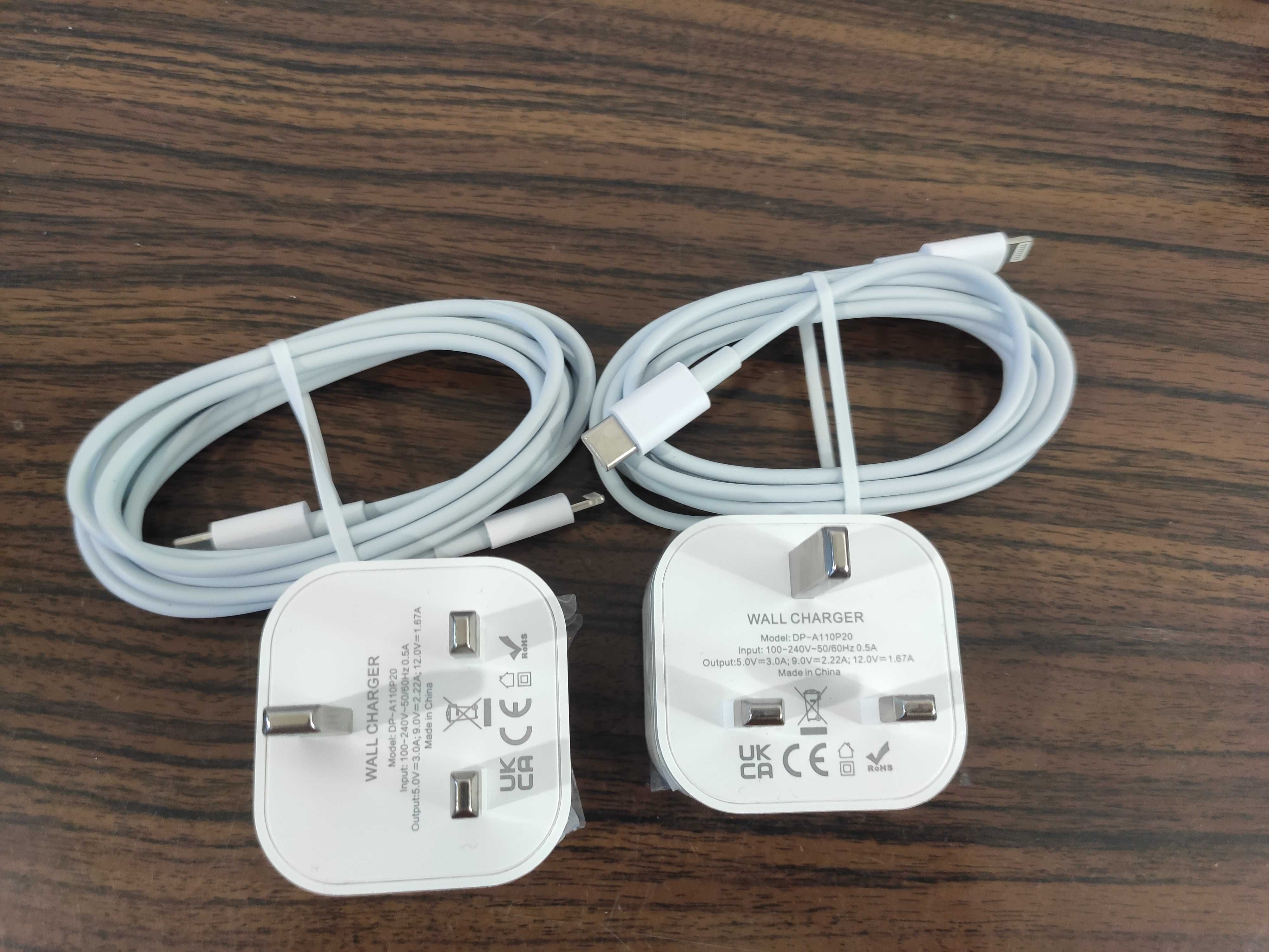 Szybka ładowarka do iPhone 20W + kabel / USB-C - LIGHTNING