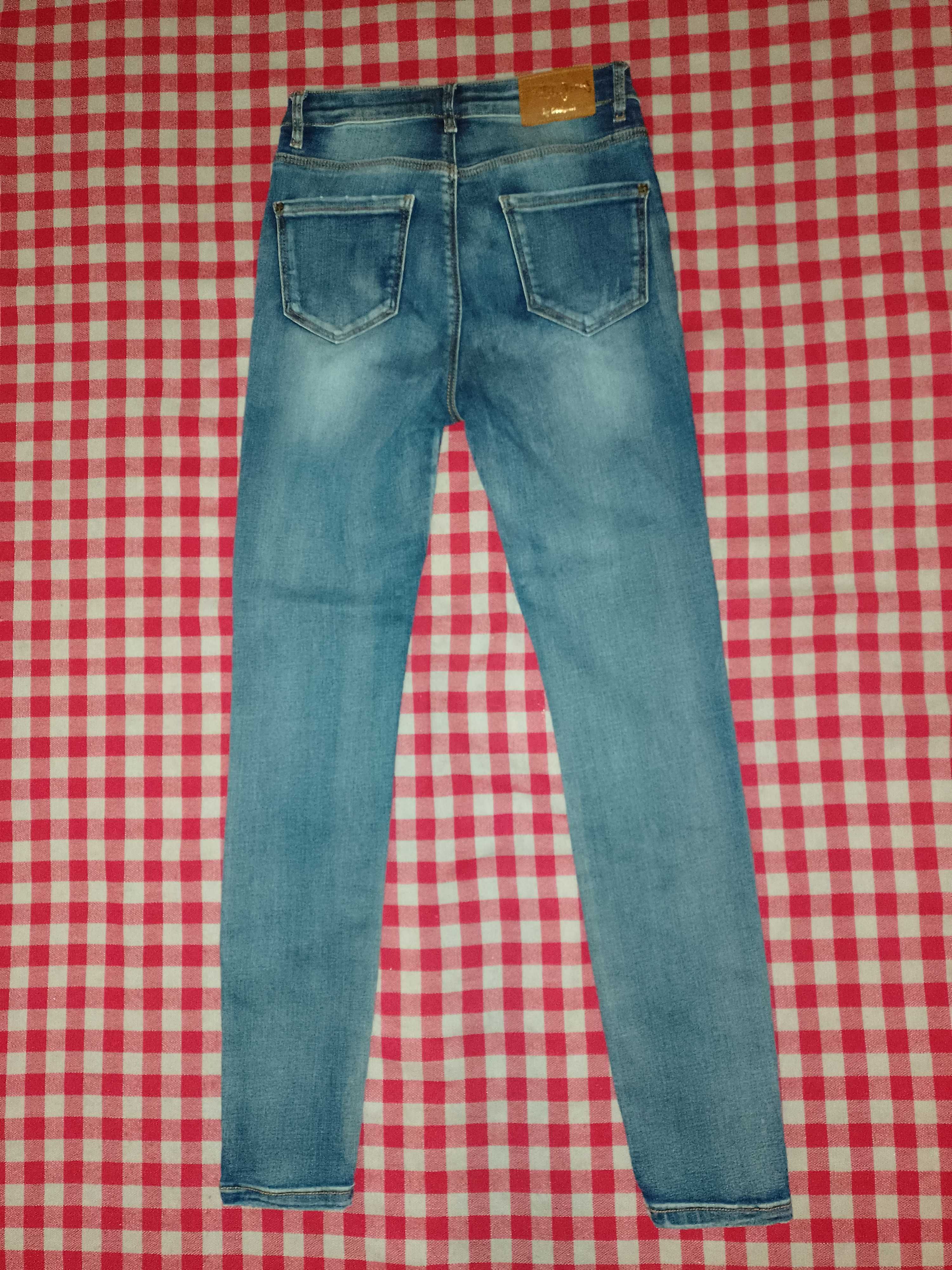 Spodnie damskie jeans Desigual rozmiar XS