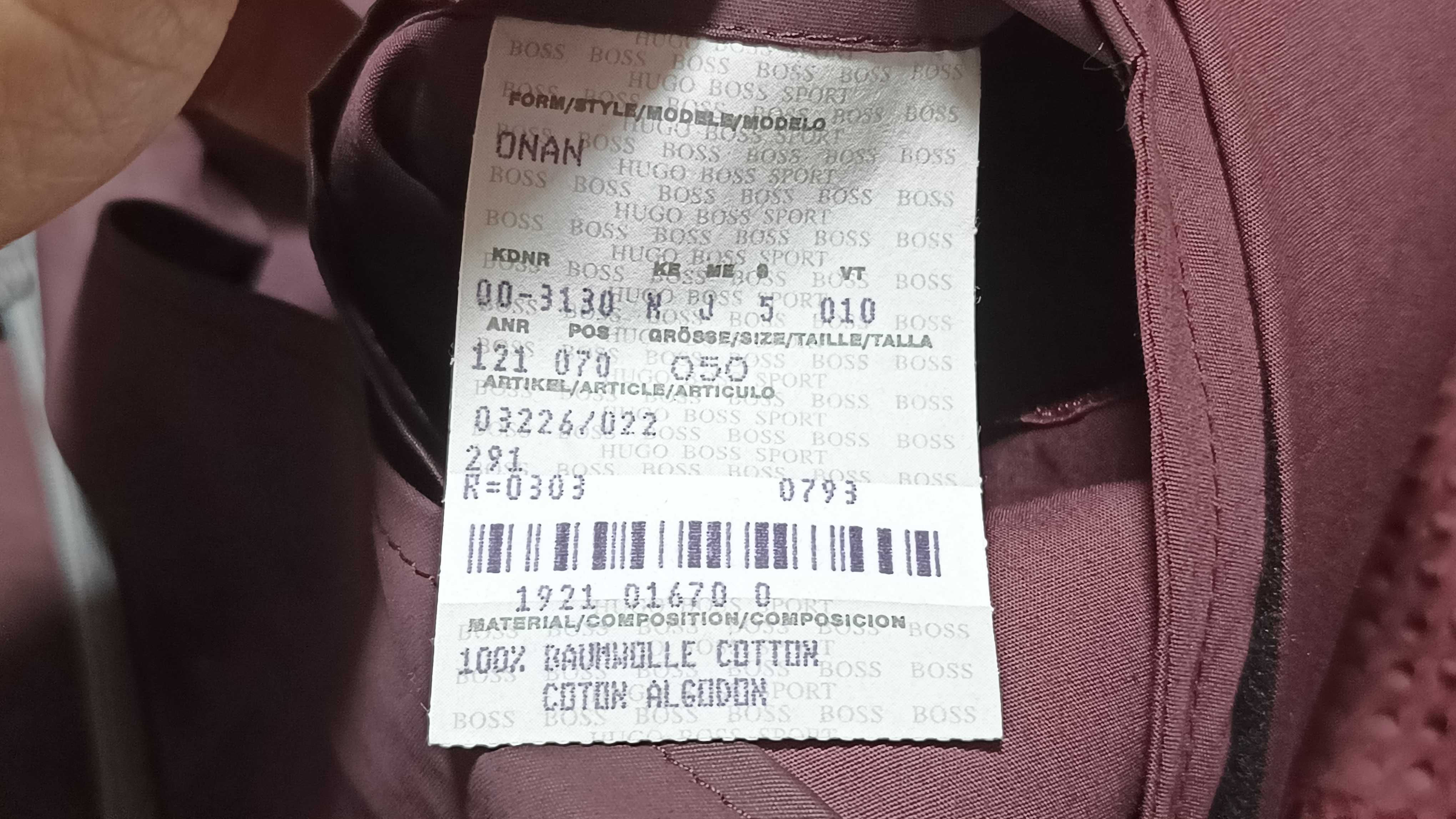 Męska kurtka przejściowa HUGO BOSS ONAN r.L stan bardzo dobry