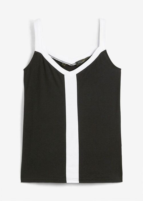 B.P.C top czarno-biały r.52/54