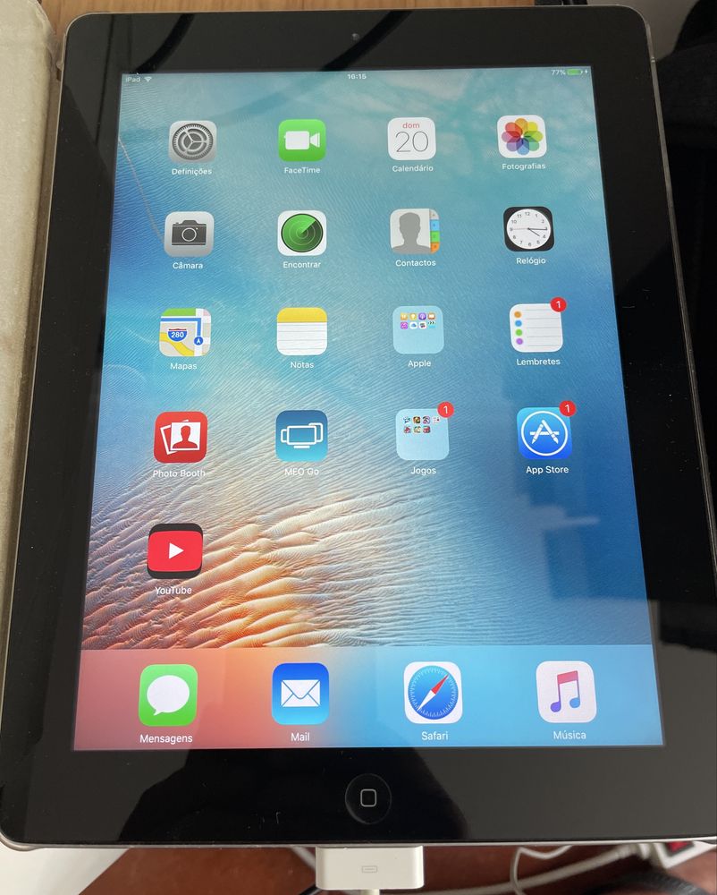 Ipad 3 16g com cabo