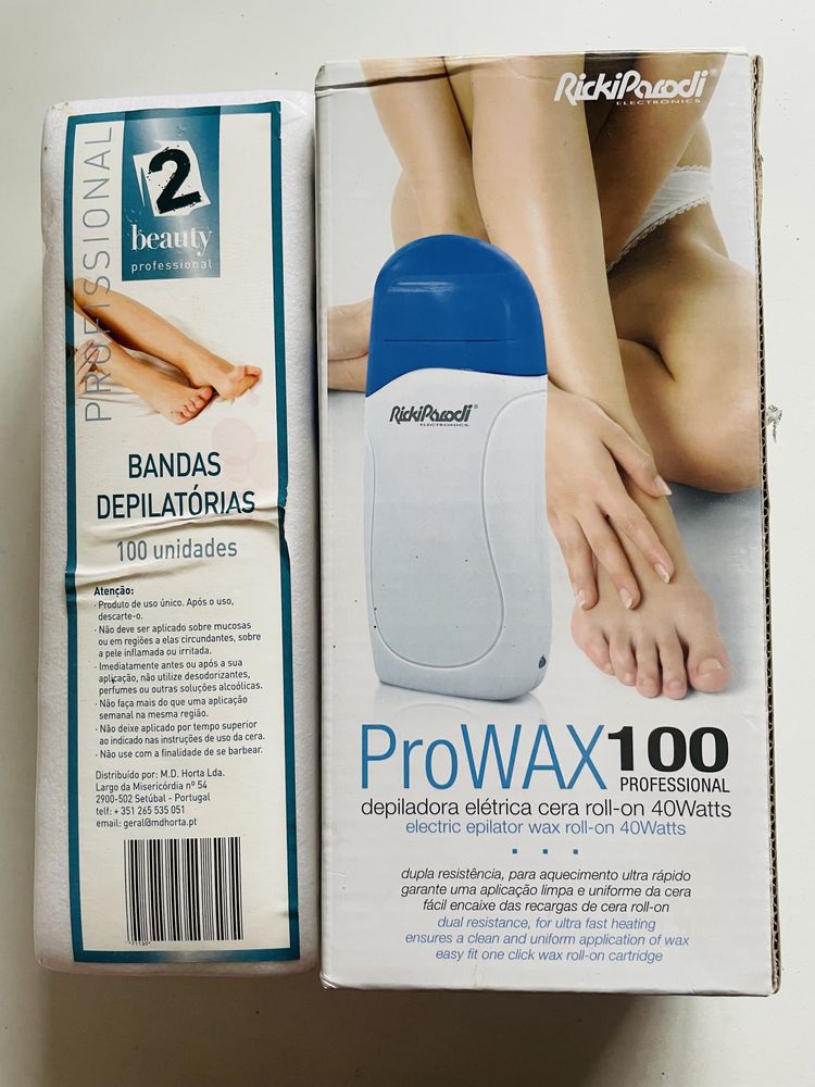 Depiladora ProMax (oferta 100 bandas depilatórias)