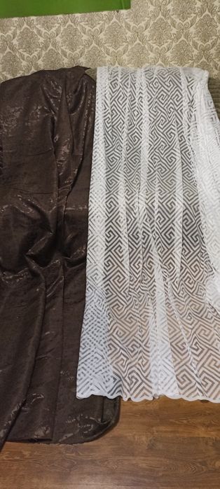Продам комплект штор(ширина 3 м )