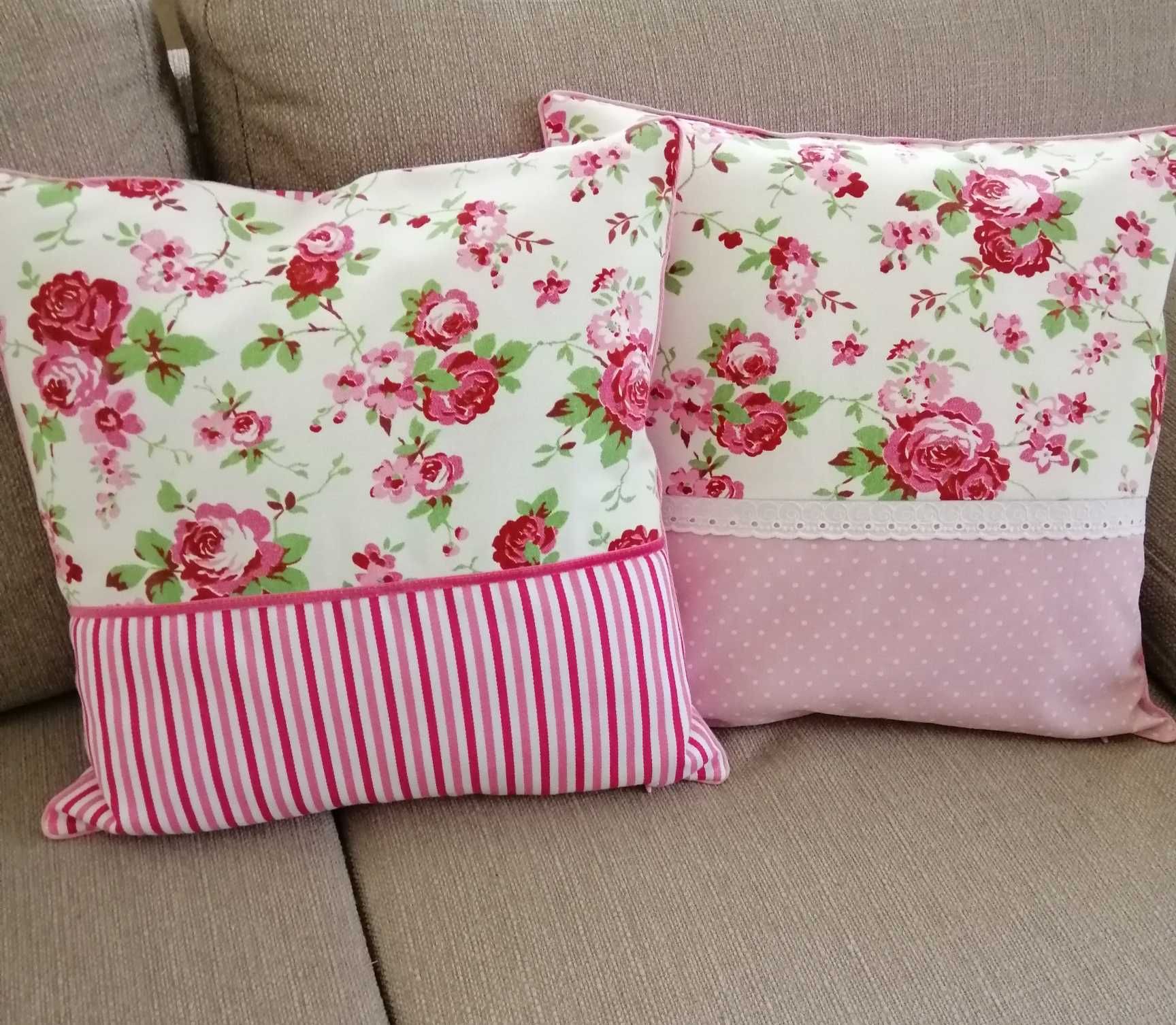 Наволочки для диванных подушек в романтическом стиле, прованс