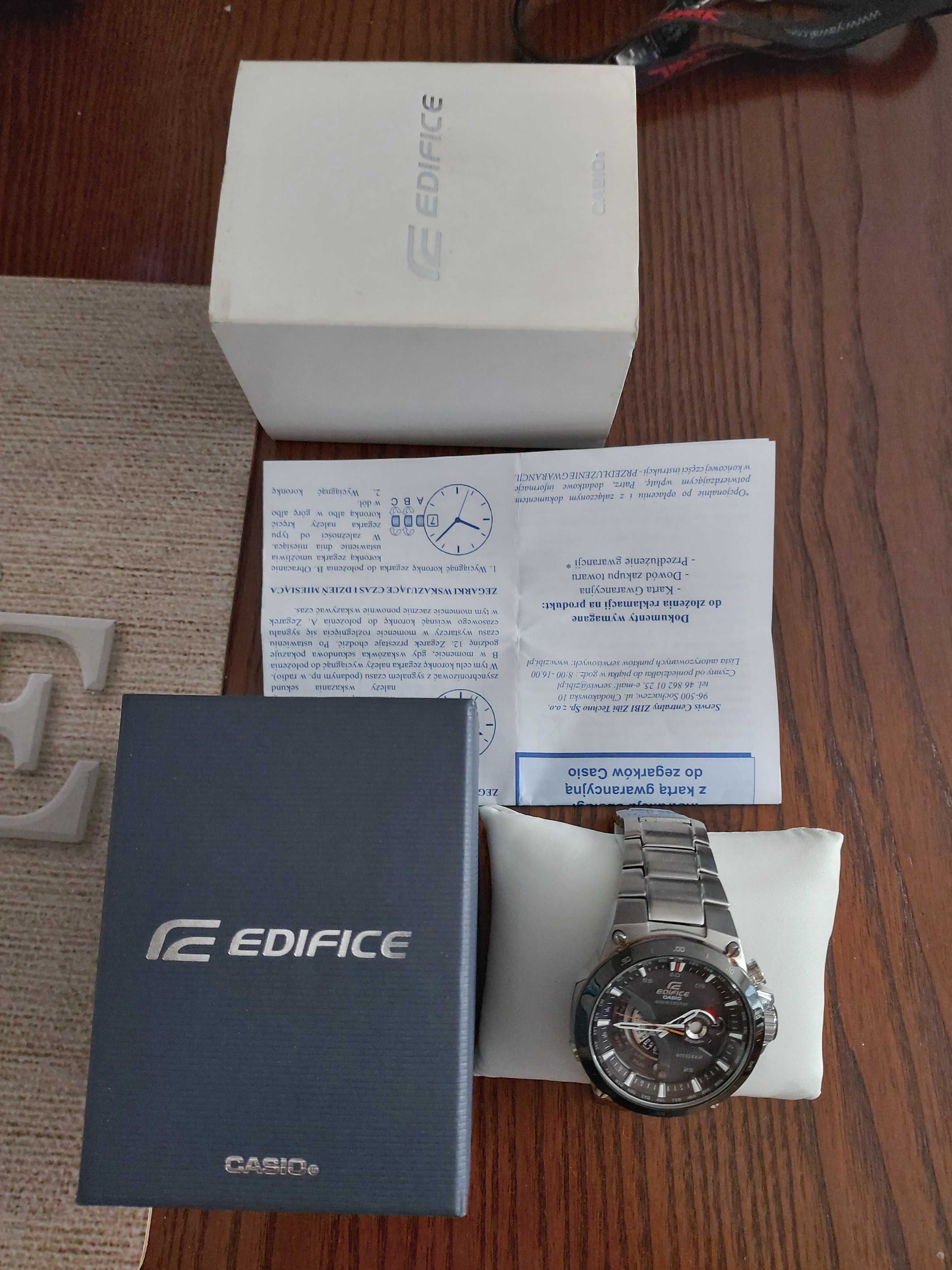 Zegarek EDIFICE Casio Solar Classic  - męski EQW-A1000DB-1AER