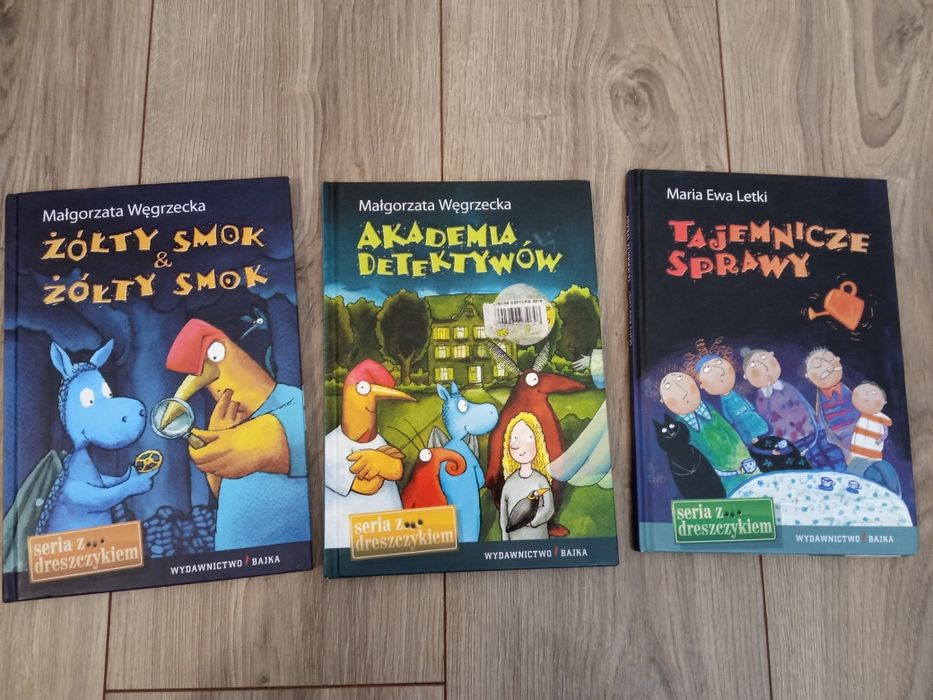 Książki zestaw kolekcja  " seria z dreszczykiem"