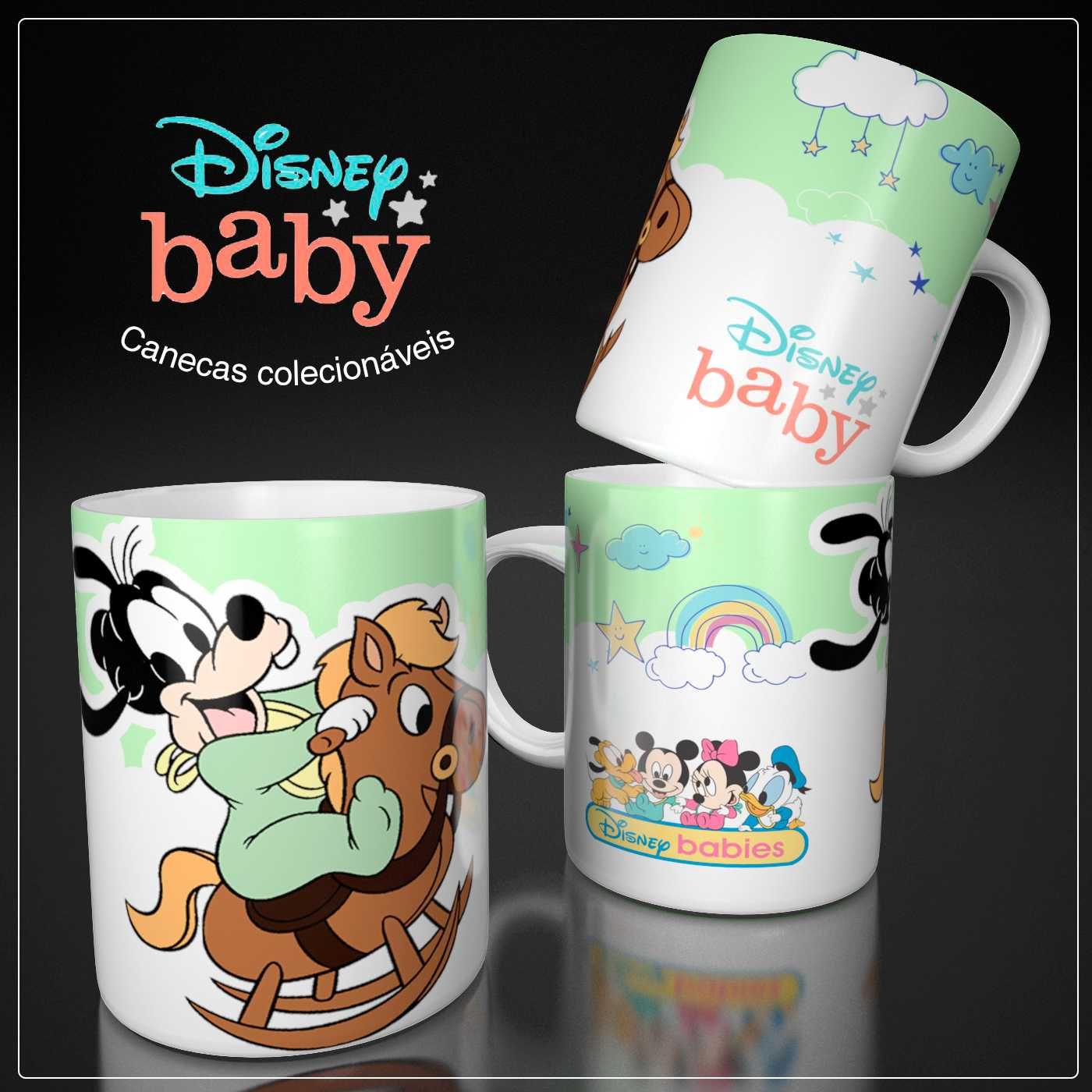 Canecas Personalizadas - Disney Baby