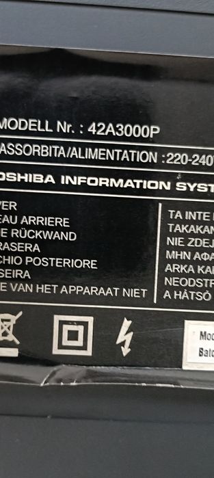 Sprzedam telewizor Toshiba
