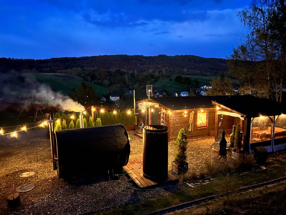 Osada Saunowisko - relaks wypoczynek z sauną i jacuzzi na wyłączność