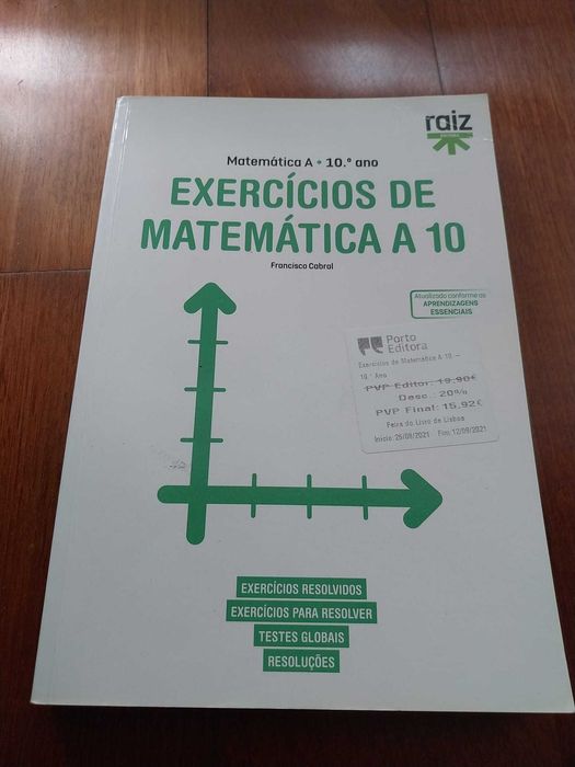 Exercícios de matemática A 10