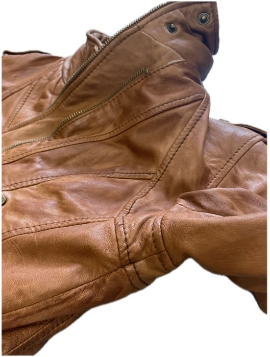 Skórzana kurtka ze skóry naturalnej