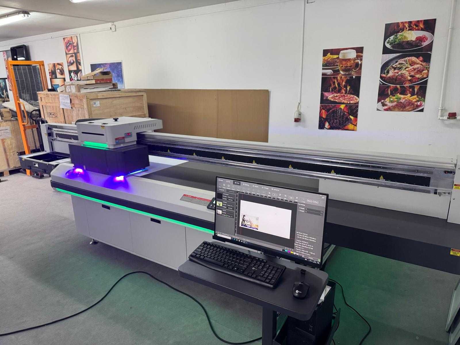 Drukarka Flatbed UV Erick 2513 PRO - Demo