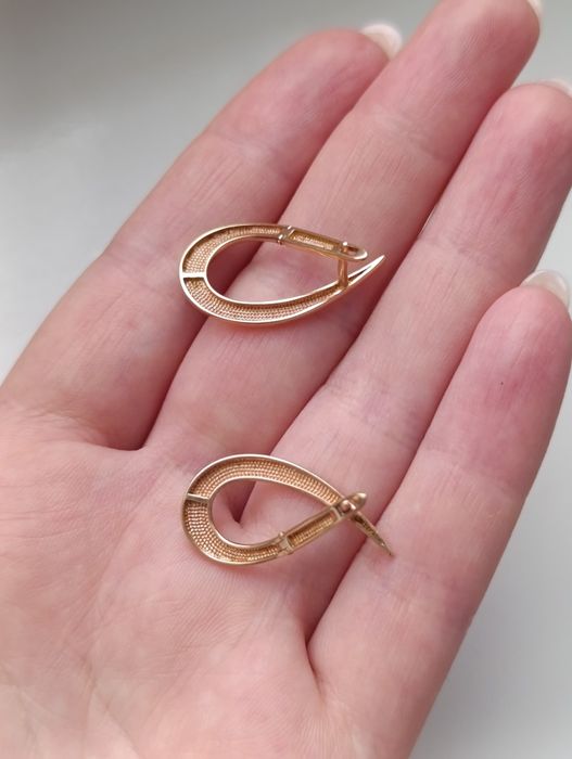 Золоті сережки 585