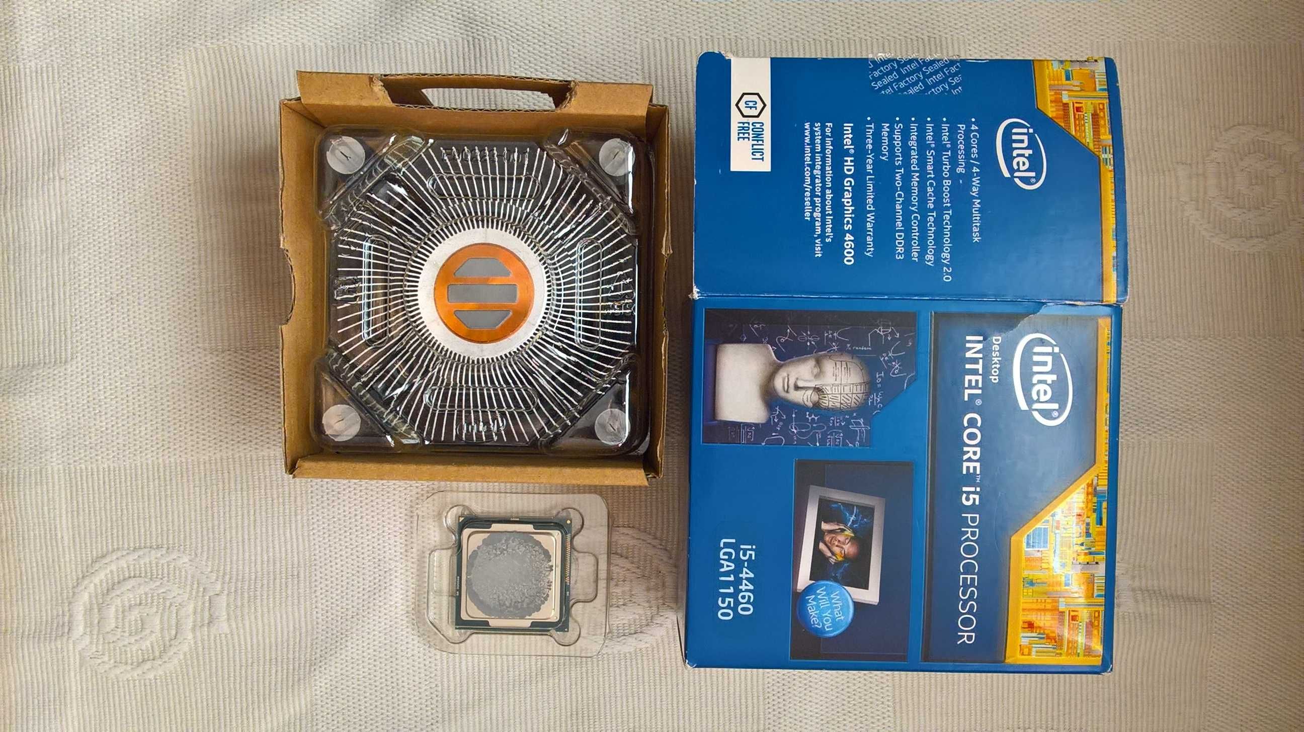 Intel Core i5 - 4460 uzywany sprawny +  nowy kuhler firmy Intel - BOX