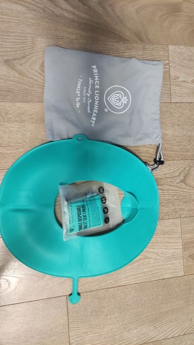 Podróżna nakładana na toaletę WC nakładka sedes SKŁADANA Prince Lionhe