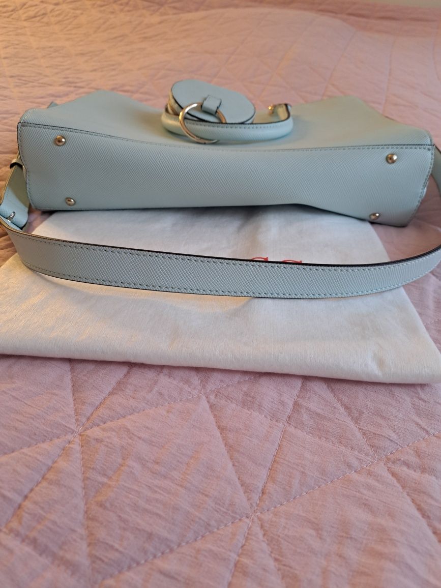 Guess torebka shopper nowa skóra saffiano