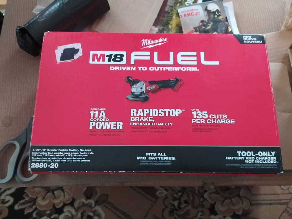 Milwaukee  Fuel 2880-20 szlifierka