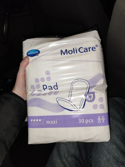 anatomiczne wkłady chłonne MoliCare Pad maxi hartmann