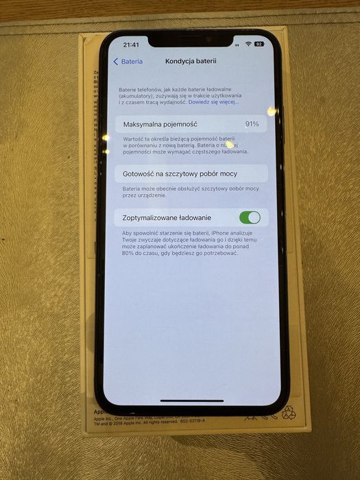 IPhone XS max gold 64 gb