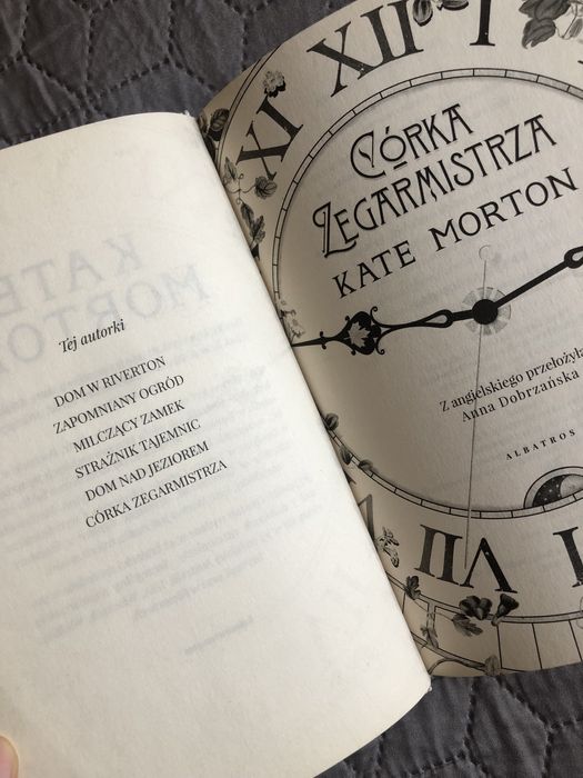 603. Nowa. Córka zegarmistrza. Kate Morton