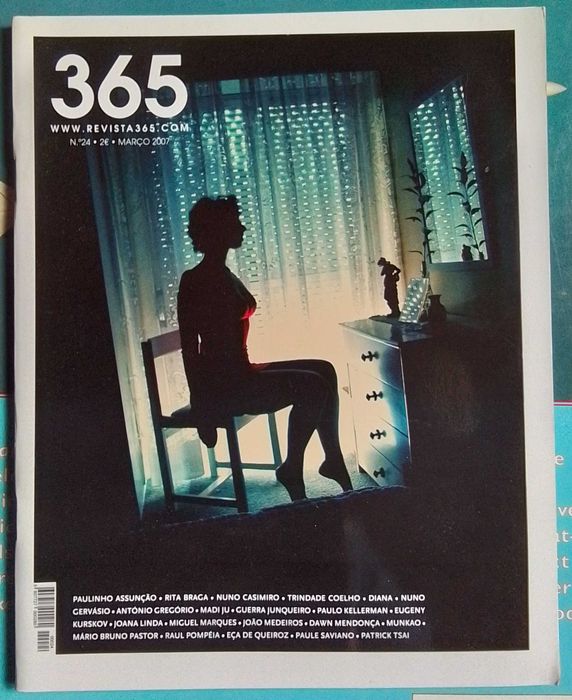Dois números da defunta Revista 365, criada por Fernando Alvim