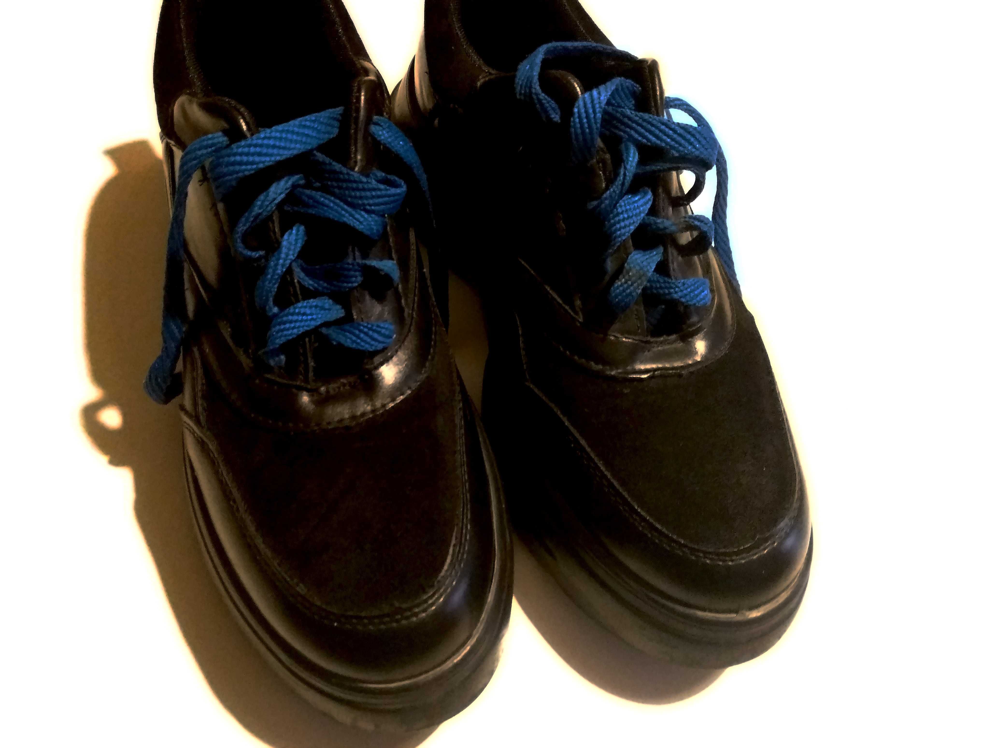 Кроссовки туфли черные туфлі кроссівки чорні чоловічі жіночі 41 р
