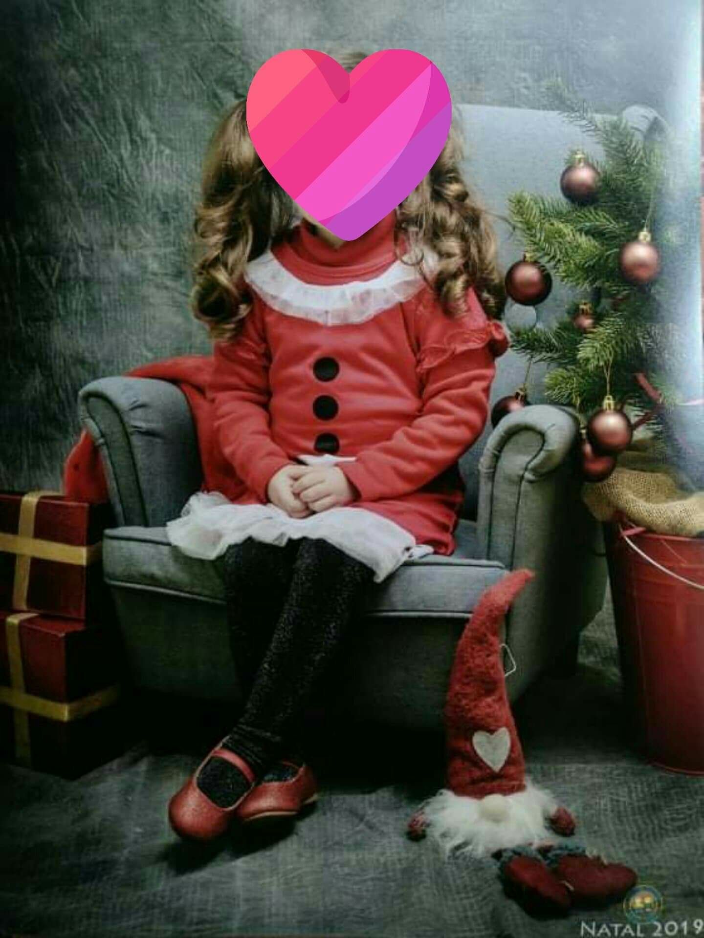 Vestido Natal - menina 3 anos