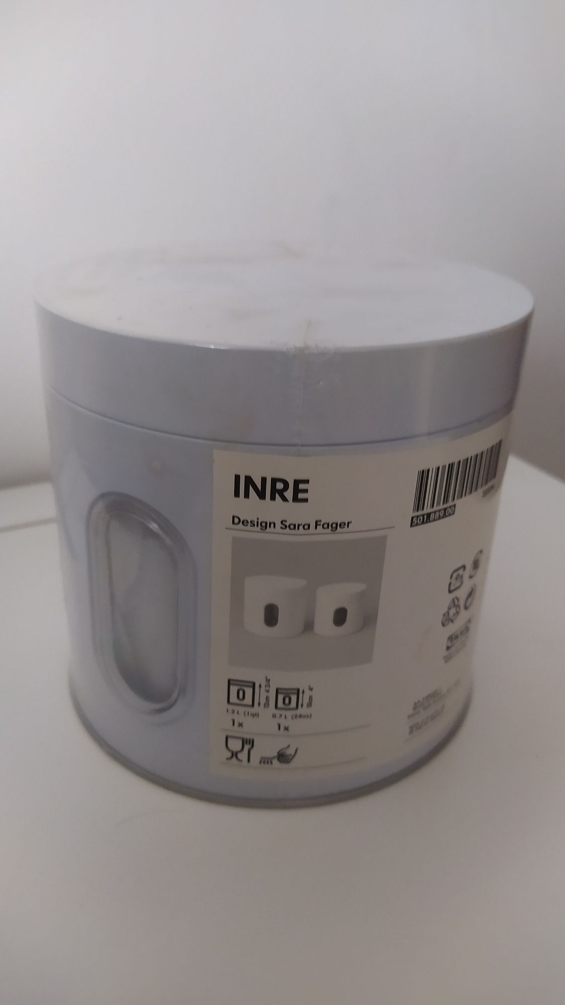 Ikea  pojemniki Inre 2 szt.
