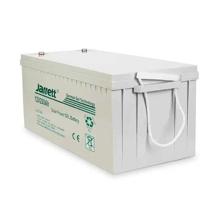 Распродажа 250Ач 12В гелевий аккумулятор JARRETT, тяговий АКБ, Gel опт