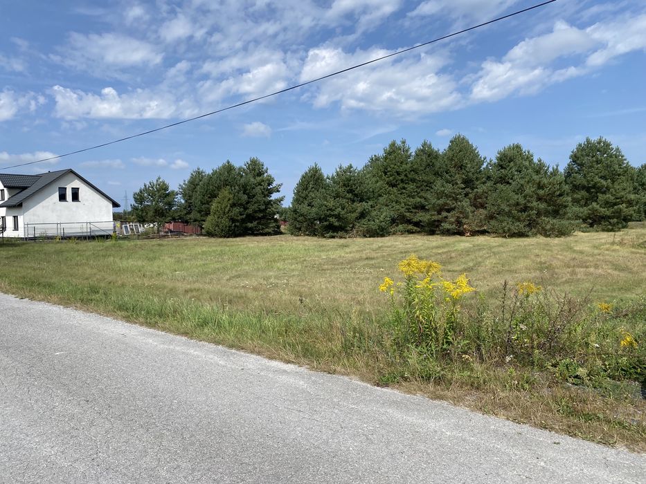 Działka budowlana Małogoszcz nad zalewem w lesie osiedle