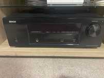Colunas Bose e amplificador Denon