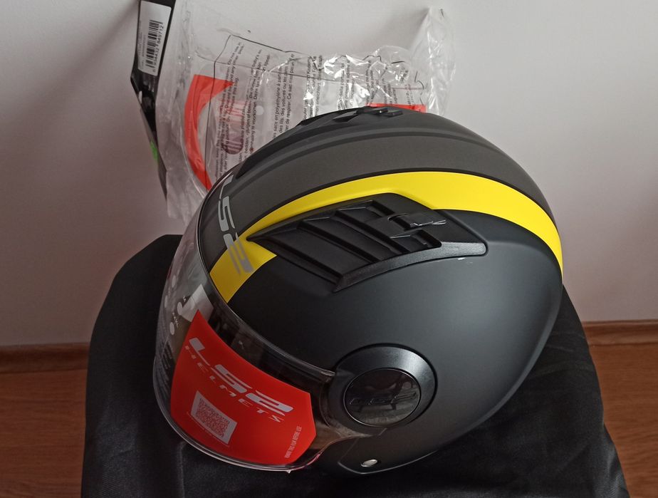 Мотошолом LS2 OF562 airflow metropoli + додатковий візор