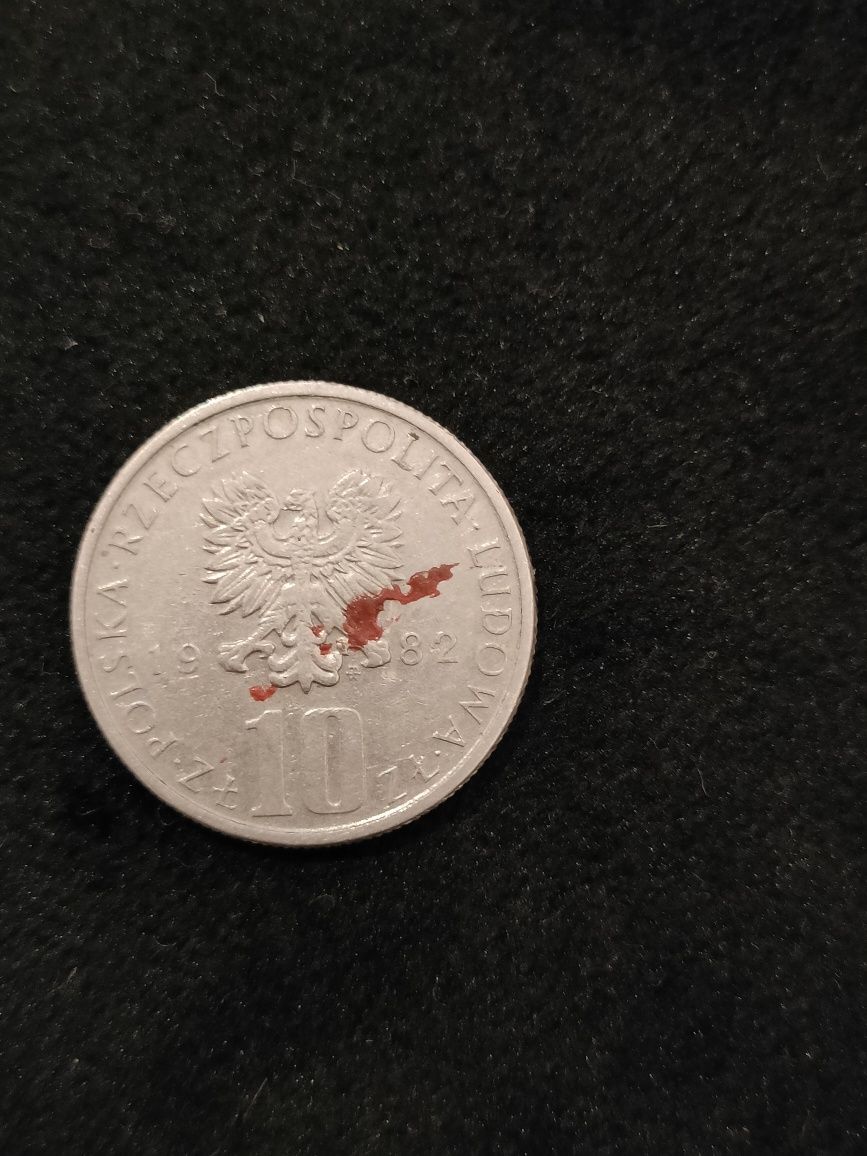10 złotych 1982 PRL moneta
