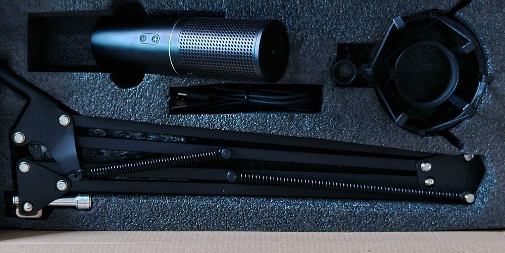 Microfone Tonor Q9 + Suporte (Novo)