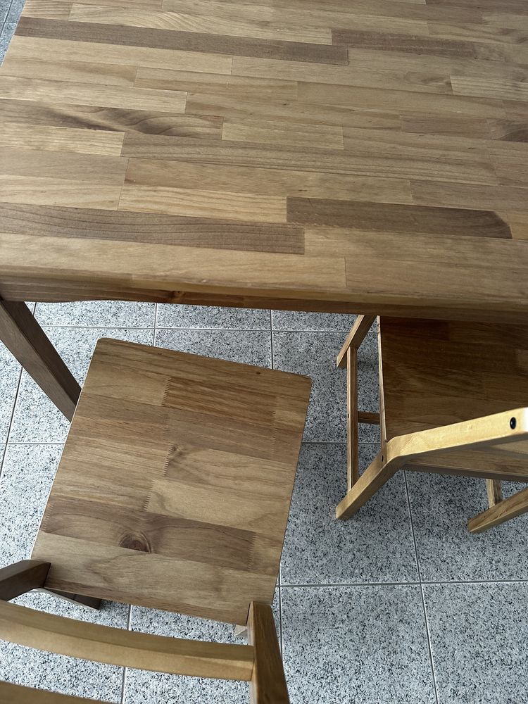 Mesa madeira IKEA
