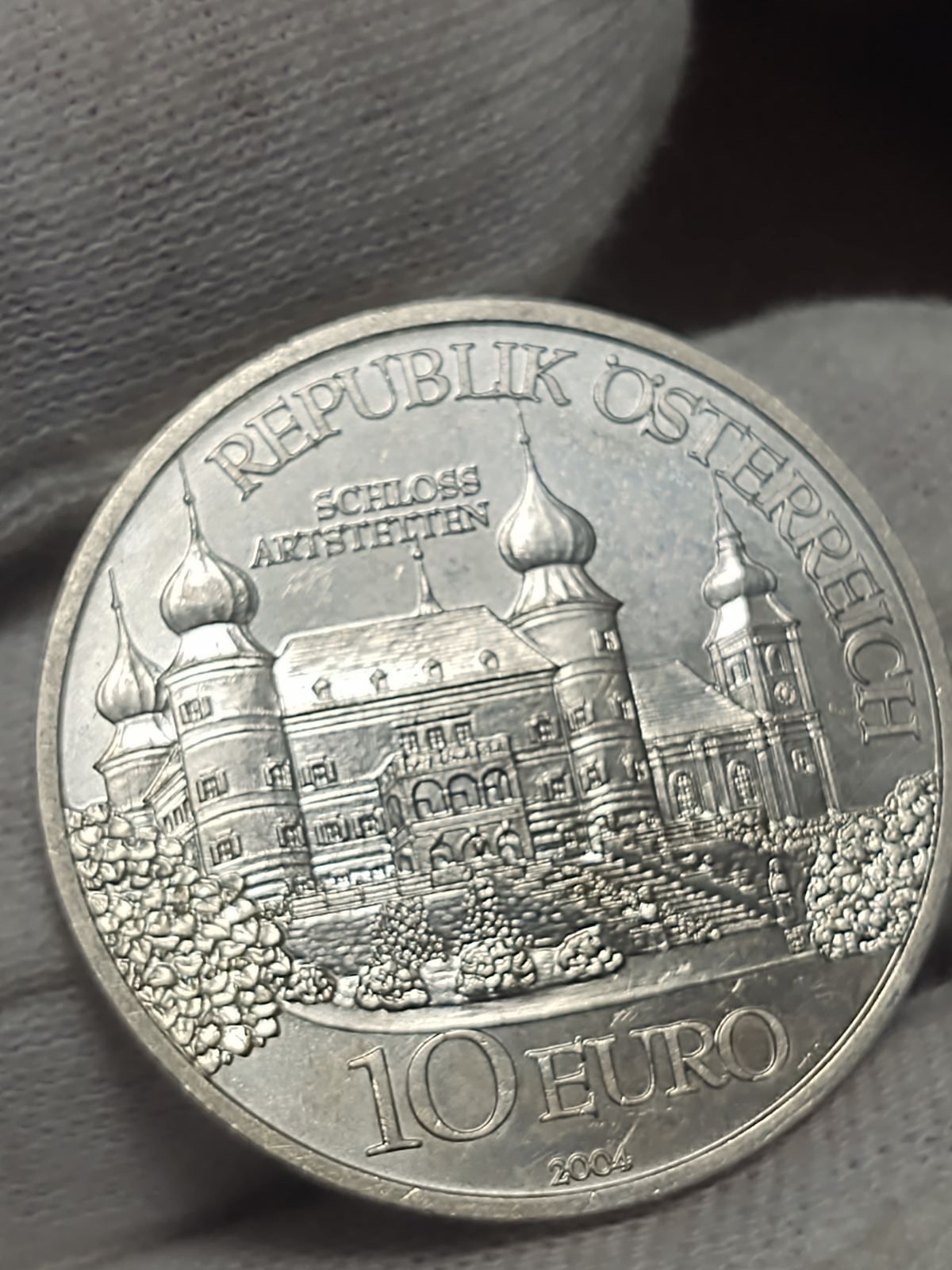 Срібна монета 10 євро 925