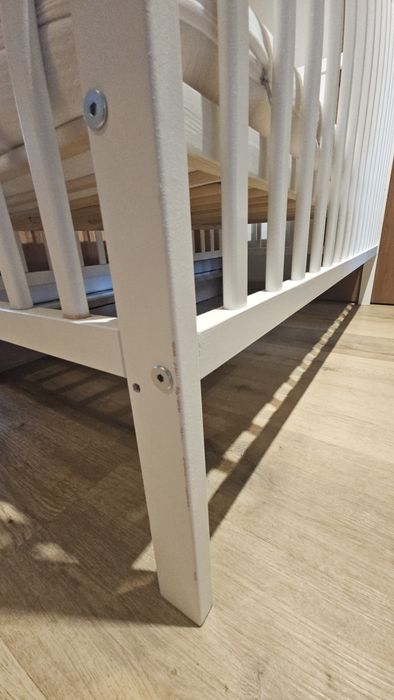Łóżeczko dziecięce 120x60 z materacem