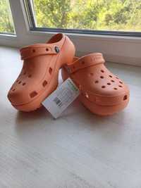 Crocs w8 на платформе НОВЫЕ