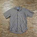 Koszula z krótkim rękawem krata burberry London causal oldmoney