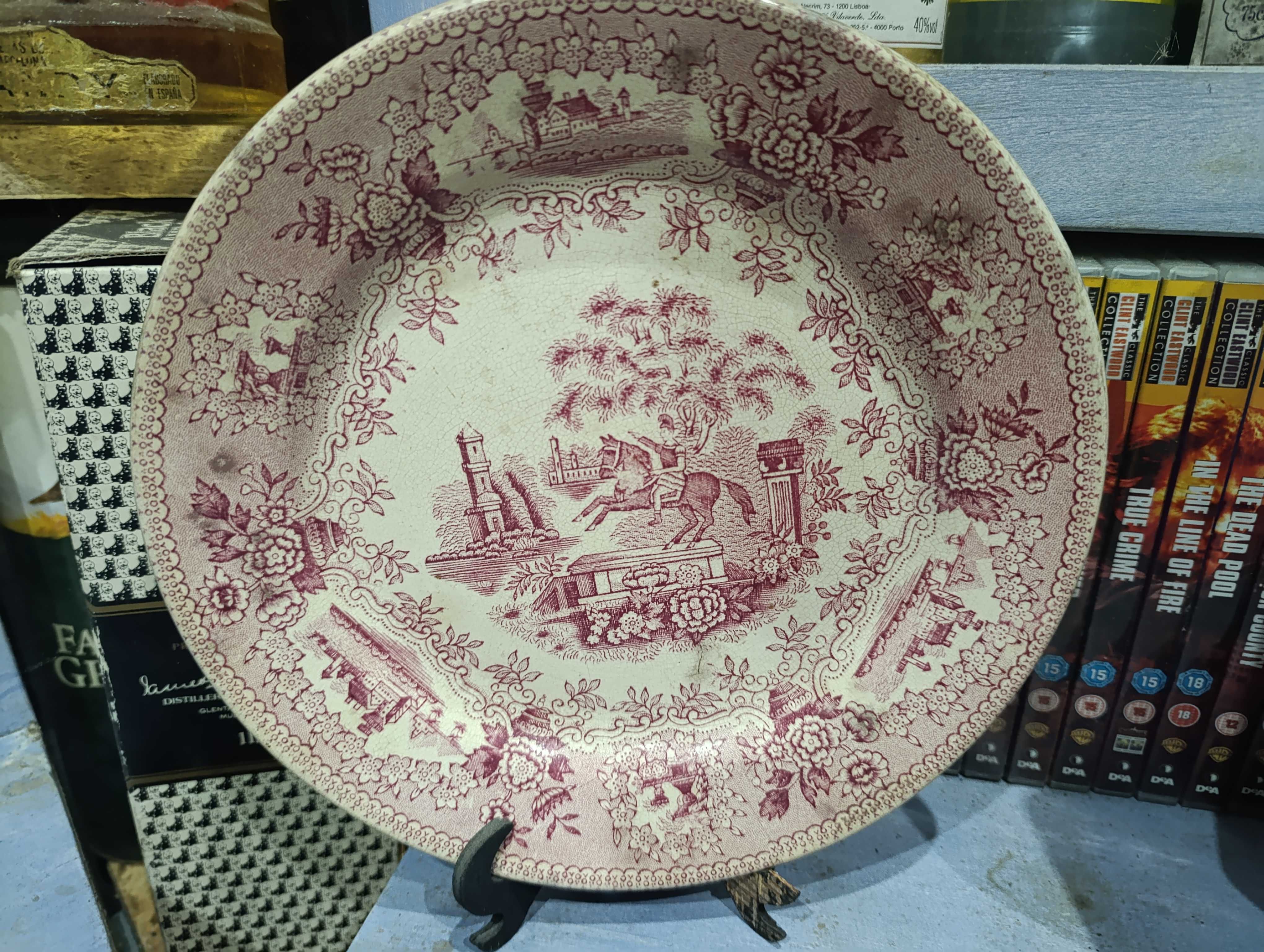 Travessa de porcelana