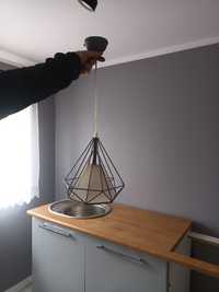 Lampa ,żyrandol w loftowym stylu