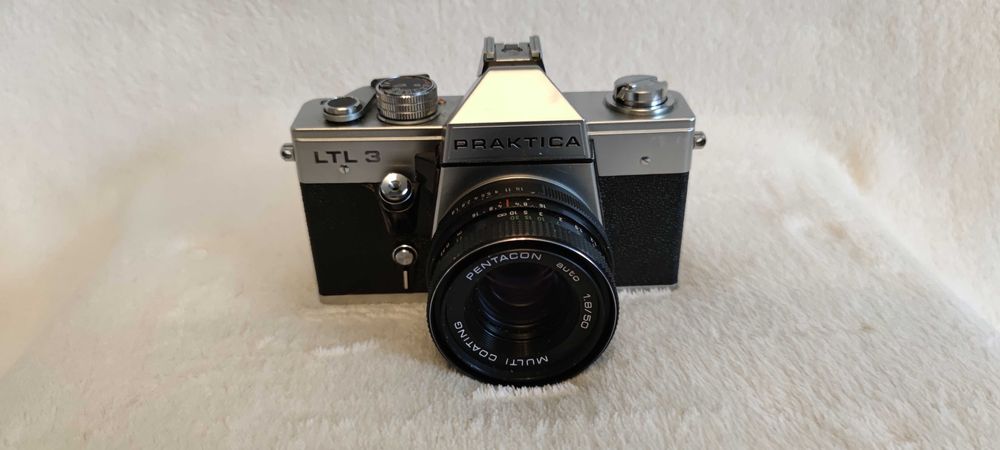 Aparat Praktica LTL3 + obiektyw 1.8/50